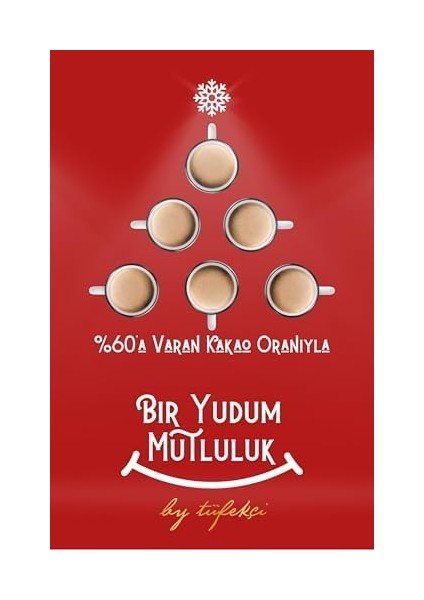 By Tüfekçi Beyaz Sıcak Çikolata 1000 gr Teneke