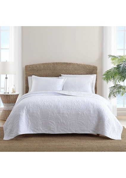 Bahama Anasayfa | Costa Sera | Yumuşak ve Nefes Alabilen Yorgan Yatak Örtüsü Örtü, Il Yumuşaklık Için Önceden Yıkanmış,, Beyaz Kraliçe