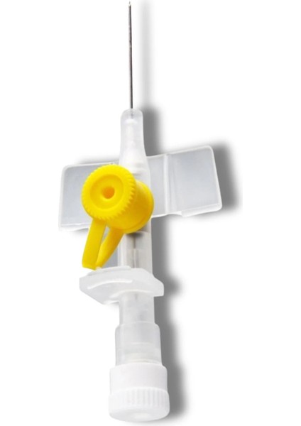 Intraket (Branül ) Anjiyokat I.v Kanül Sarı (24G) 1 Kutu 100'LÜ Paket indirimleri