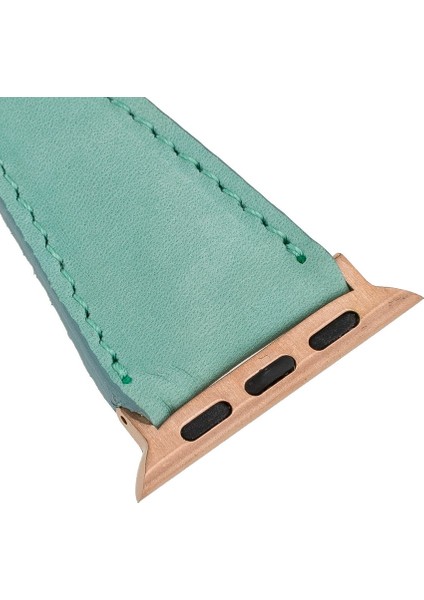 Apple Watch Uyumlu Deri Kordon 42-44-45MM Slim Brn7 indirimleri