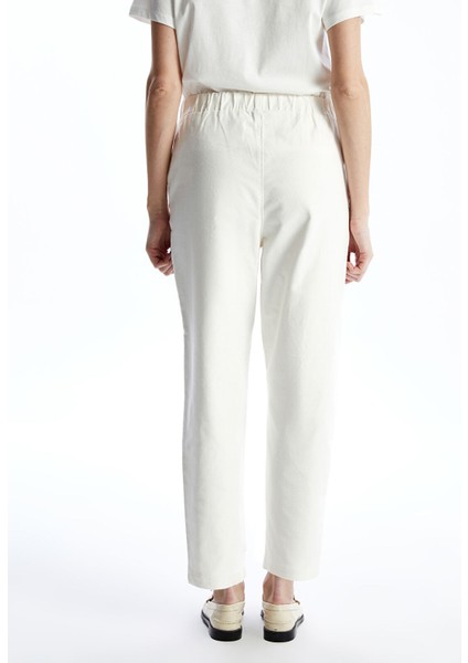 Yeni Sezon Beli Lastikli Kadife Kadın Pantolon fırsatları