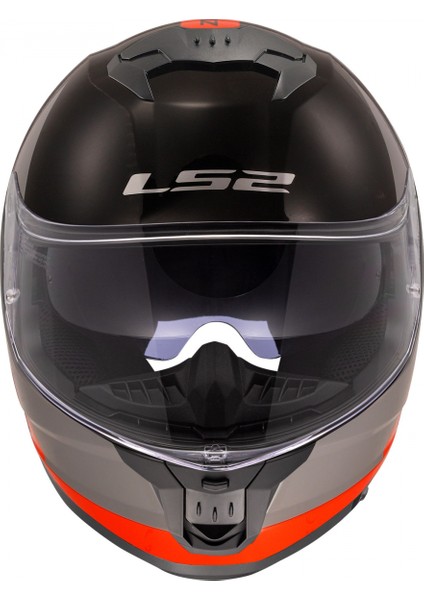 Stream 2 Thunderbız Gri-Turuncu Kask