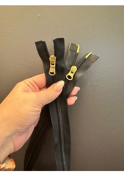 72X3 cm Siyah Fermuar