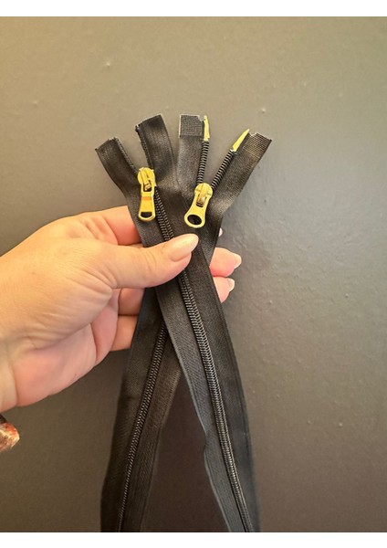 72X3 cm Siyah Fermuar modelleri