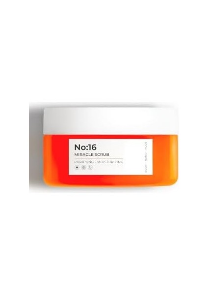 Sinoz No:16 Yoğun Nemlendirici, Besleyici ve Arındırıcı Vücut Peelingi 300 Gr.