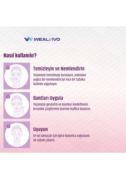 Yüz Bandı 144 Adet Kırışıklık Için Şeffaf Yüz Germe Bantları Premium (Wrinkle Patch) indirimleri