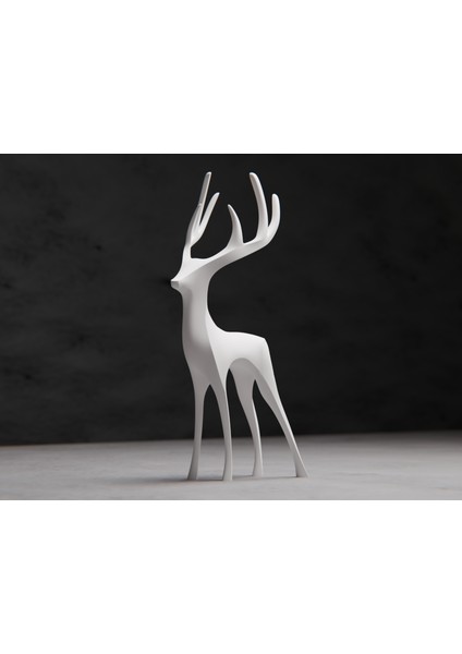 Stag Majesty – Modern Geyik Heykeli