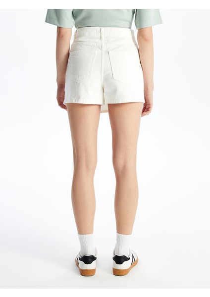 Yeni Sezon Kadın Standart Fit Düz Jean Şort Etek fırsatları