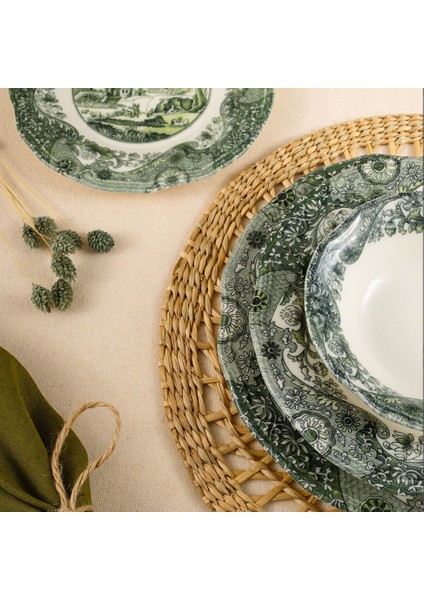 Vintage Emerald 24 Parça Yemek Takımı fiyatları