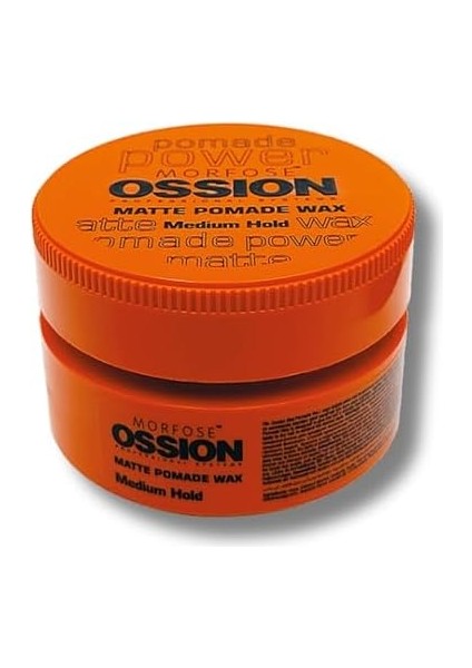 Ossion Medium Hold Pomade Krem Mat Wax 100 ml