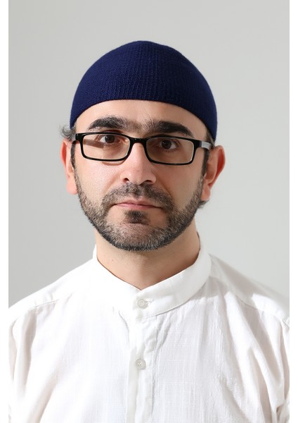 Kışlık Kadife Takke Düz Desen - Lacivert fiyatları