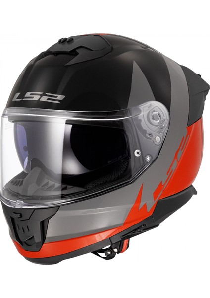 Stream 2 Thunderbız Gri-Turuncu Kask modelleri