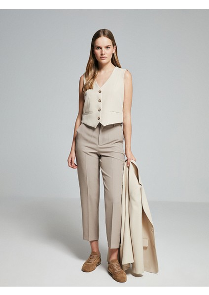 Yeni Sezon V Yaka Kadın Klasik Yelek fiyatları