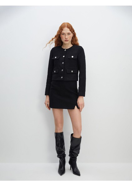 Yeni Sezon Beli Fermuarlı Ekose Kadın Etek fiyatları