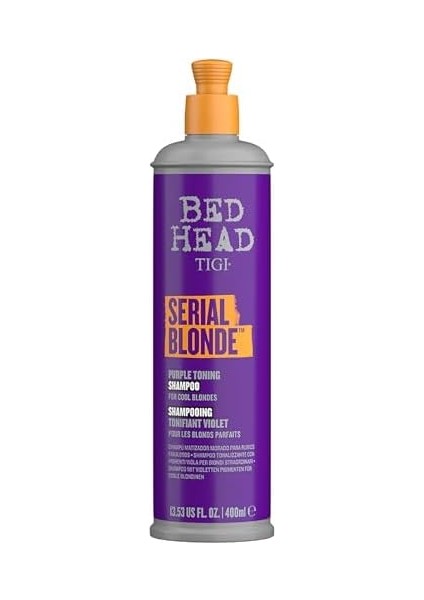 Tigi Bed Head Serial Blond Purple Sarı Saçlar Için Mor Şampuan 400 ml