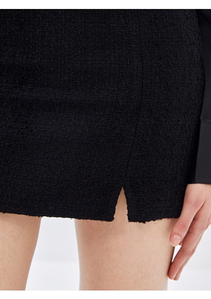 Yeni Sezon Beli Fermuarlı Ekose Kadın Etek indirimleri