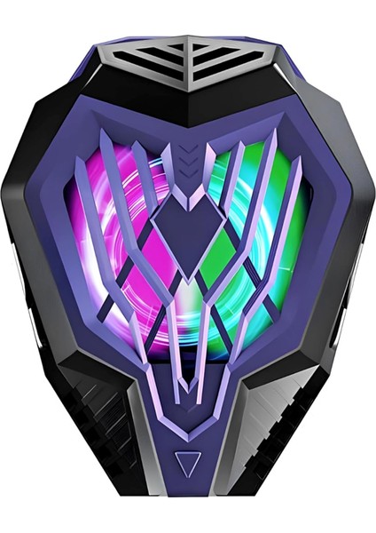 Rgb Şarjlı Telefon Soğutucu Fan, Taşınabilir Telefon Soğutucu Fan