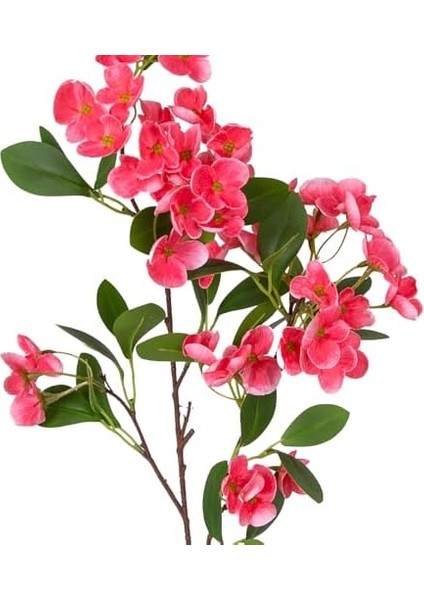 Yapay Islak Dokulu Sütleğen Çiçek Pembe 77 Cm. modelleri