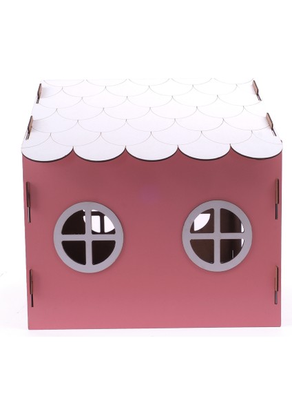 Ahşap Özel Isim Baskılı Dekoratif Kedi Evi-Kulübesi, Kediler Için Kulübe, Kedi Kulübesi Pembe indirimleri