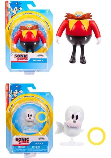 Sonic The Hedgehog NCT12000 Figürler 6 cm 3+ Kampanya fırsatları