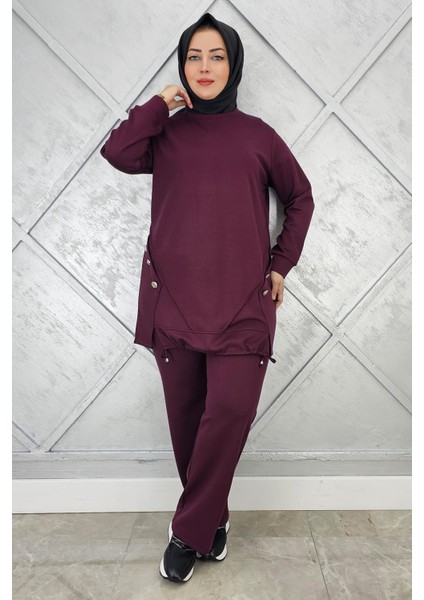 Kadın Nervür ve Aller Dikim Tesettür Takım modelleri