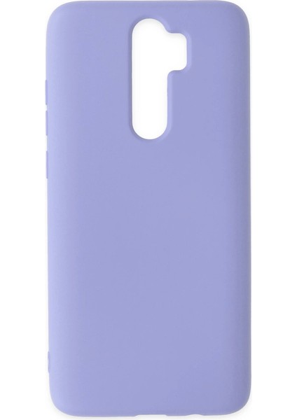Redmi Note 8 Kılıf Nano Içi Kadife Silikon - Lila