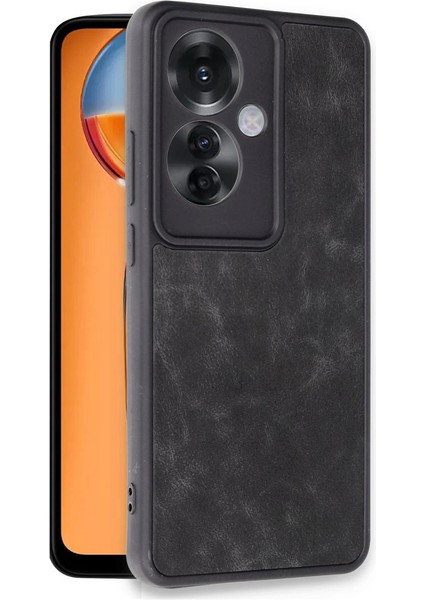 Newface Reno 11F Kılıf Aras Deri Kapak - Siyah fiyatları