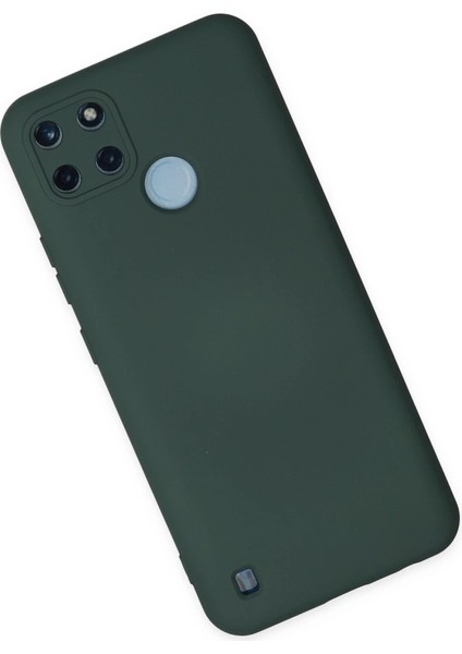 C25Y Kılıf Nano Içi Kadife Silikon - Koyu Yeşil fiyatları