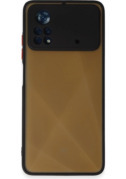 Poco X4 5g Kılıf Montreal Silikon Kapak - Siyah