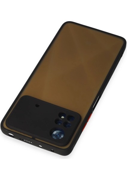 Poco X4 5g Kılıf Montreal Silikon Kapak - Siyah modelleri