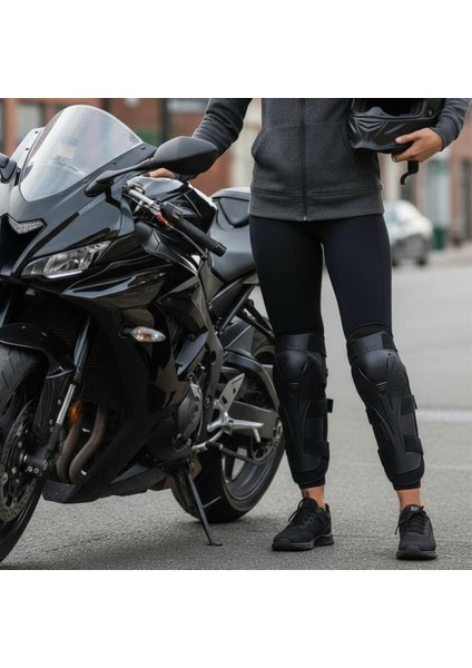 Motoshıeld x Mafsallı Koruyucu Motosiklet Dizlik modelleri