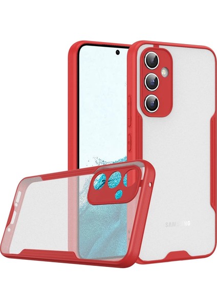 A24 4g Kılıf Platin Silikon - Kırmızı