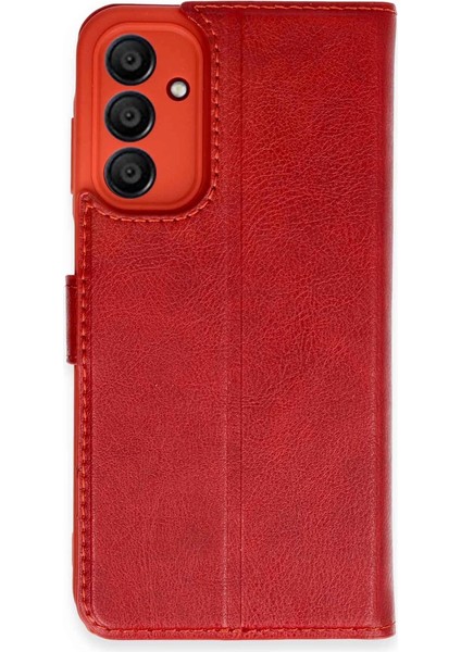 A55 5g Kılıf S Kapaklı Kılıf - Kırmızı