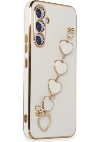 A54 5g Kılıf Esila Silikon - Beyaz fiyatları