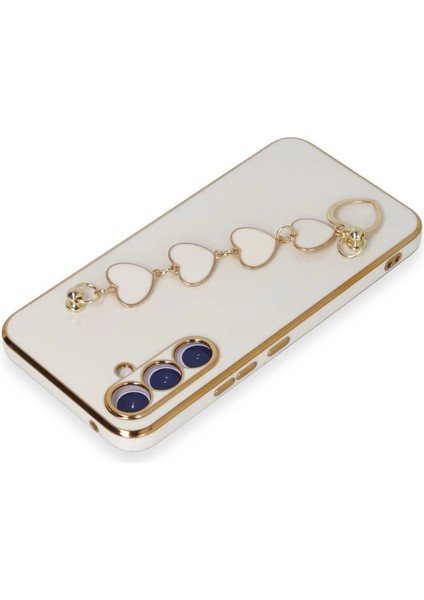 A54 5g Kılıf Esila Silikon - Beyaz modelleri