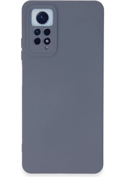 Redmi Note 12 4g Kılıf Nano Içi Kadife Silikon - Gri