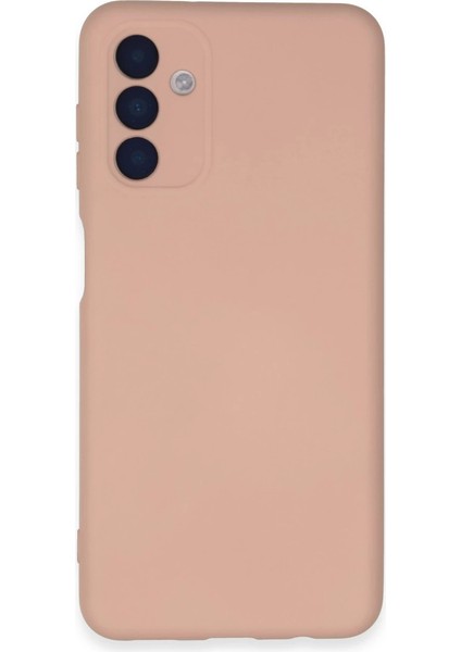 A24 4g Kılıf Nano Içi Kadife Silikon - Pudra