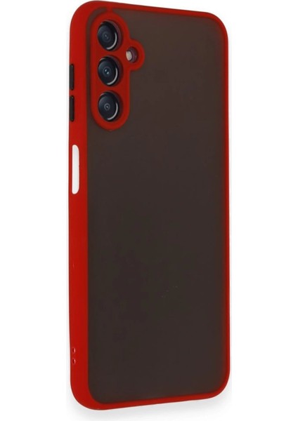 Newface A15 4g Kılıf Montreal Silikon Kapak - Kırmızı fiyatları
