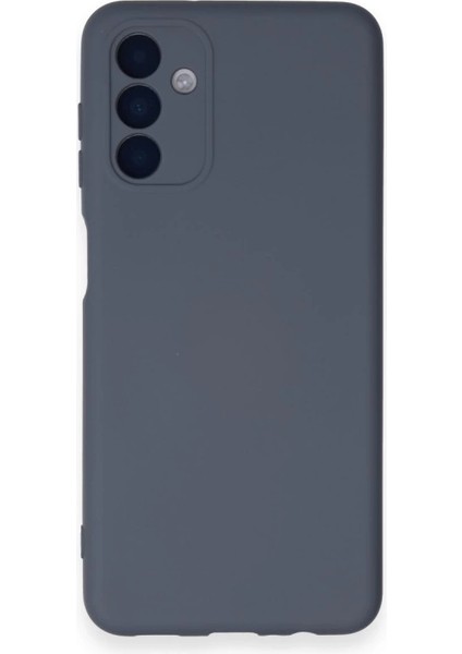 A14 4g Kılıf Nano Içi Kadife Silikon - Gri