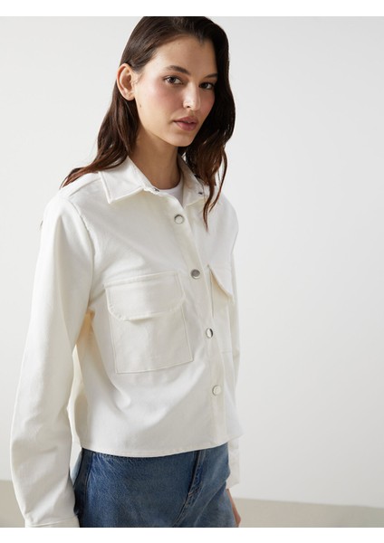 Yeni Sezon Kadife Kadın Gömlek Ceket