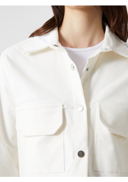 Yeni Sezon Kadife Kadın Gömlek Ceket modelleri