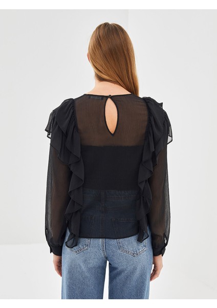 Yeni Sezon Bisiklet Yaka Kadın Bluz fırsatları