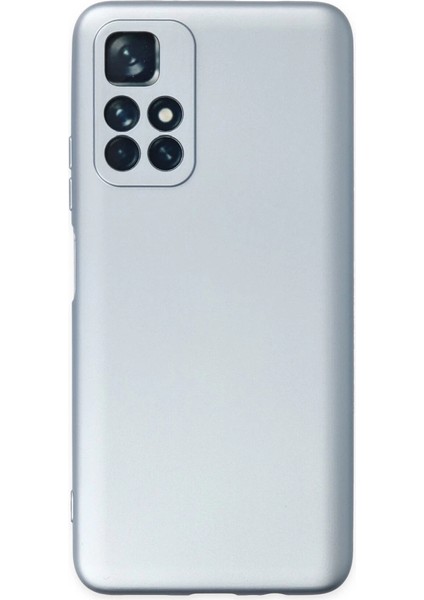 Redmi Note 11T Kılıf Nano Içi Kadife Silikon - Sky Blue