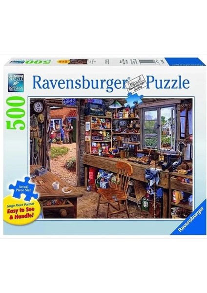 Babamın Kulübesi - 500 Parça Geniş Format Yapboz