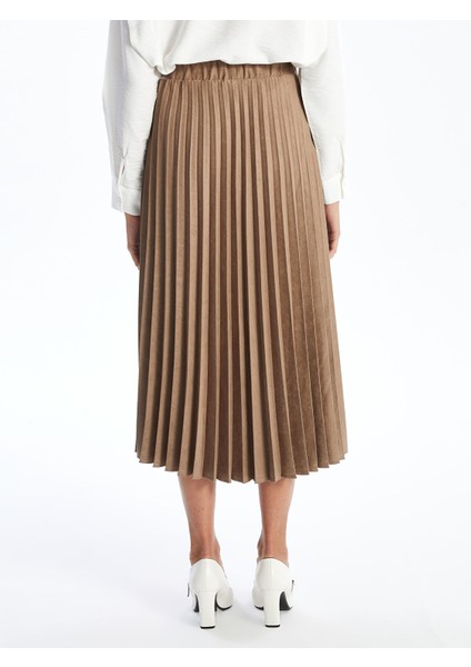 Yeni Sezon Beli Lastikli Pileli Kadın Etek fırsatları