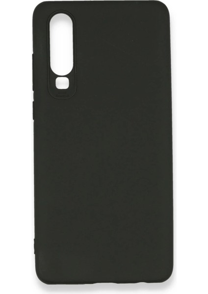 P30 Kılıf First Silikon - Siyah
