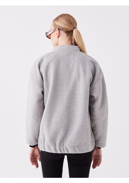 Yeni Sezon Dik Yaka Düz Oversize Kadın Kaşe Kaban indirimleri