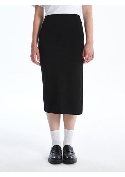 Yeni Sezon Beli Lastikli Krep Kadın Etek fiyatları