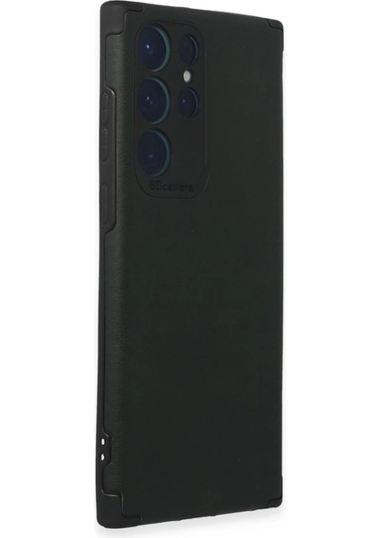 S22 Kılıf Loop Deri Silikon - Yeşil fiyatları