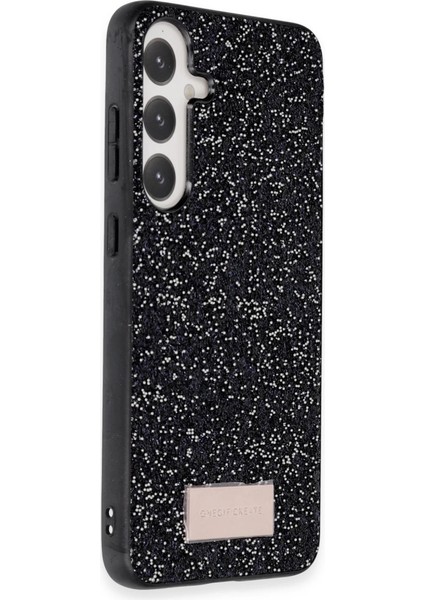 Onegif A05S Bright Simli Kapak - Siyah fiyatları